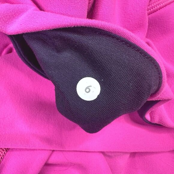 lululemon athletica Wunder Under Crop Reversible Leggings - Raspberry/Black - 6 - Picture 5 of 5